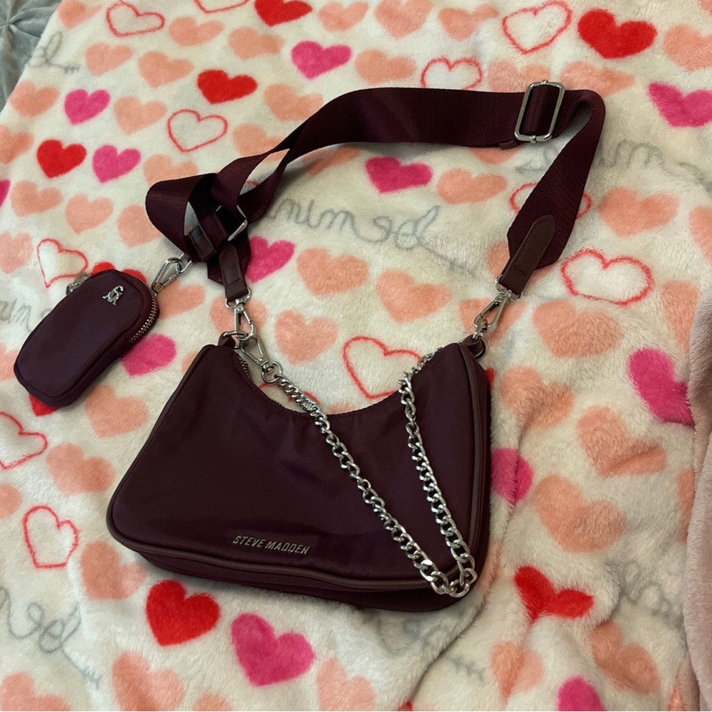 Steve Madden Red Shoulder Bag